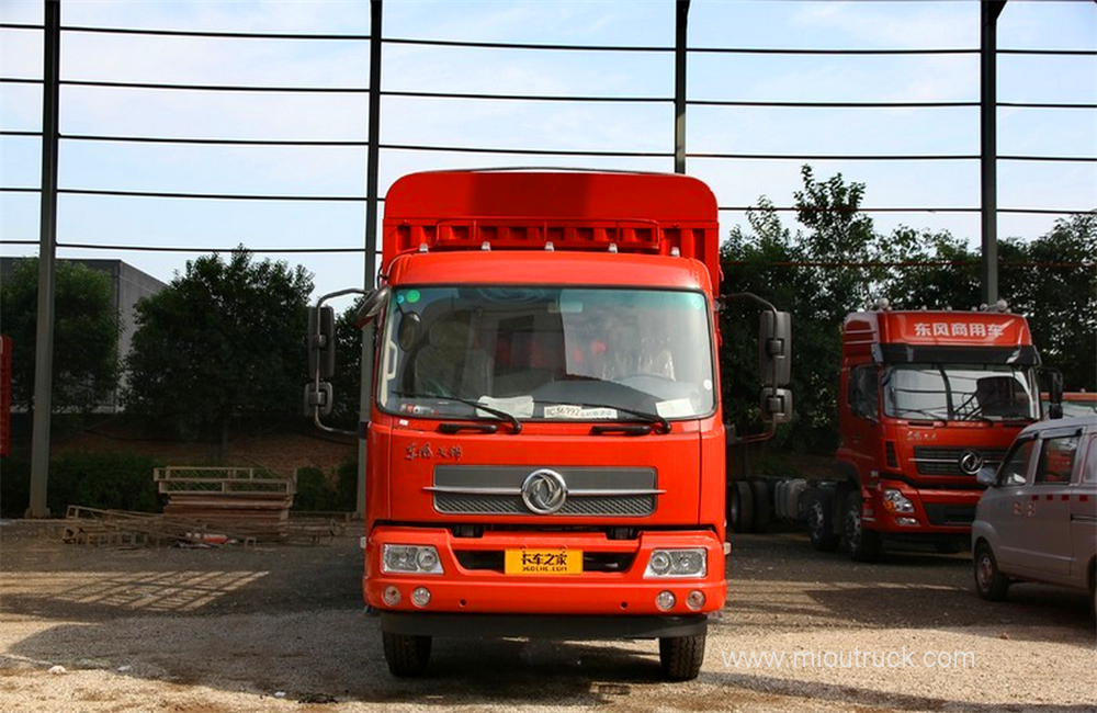 دونغفنغ مركبة النقل 160hp شاحنة بضائع 6.75m