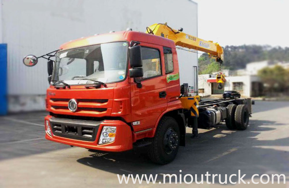 Dongfeng 190HP 4 × 2 xe tải cẩu (Công ty xe thương mại Dongfeng Đặc biệt) EQ5160JSQF1