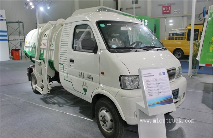 Dongfeng 34 hp 4X2 pure electric garbage truck