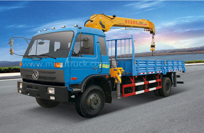 Dongfeng 4X2 trak crane truck