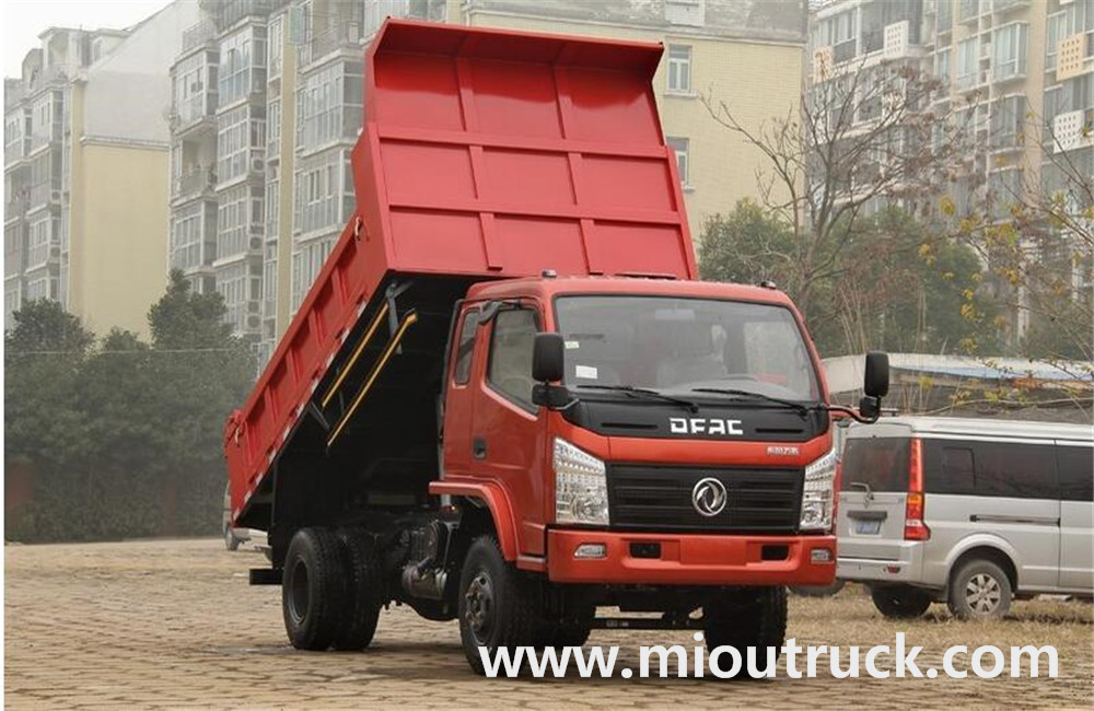 Dongfeng 4X2 camion-benne pour le fournisseur de porcelaine avec le prix bas