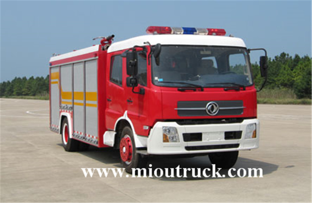Caminhão de bombeiros de 5 m ³ de Dongfeng para venda