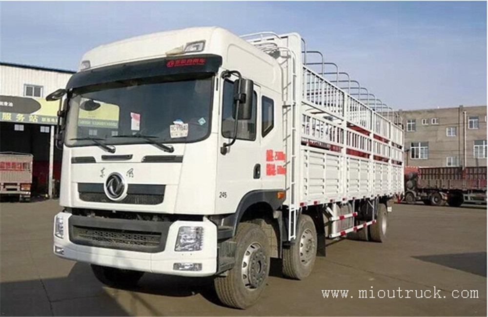 Dongfeng 6X2 245hp 9.6M Fence Cargo Truck For Sale