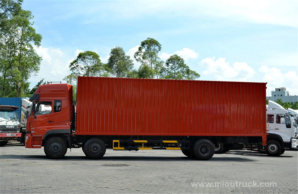 Dongfeng 6X2 van truck  china supplier good quality  for sale