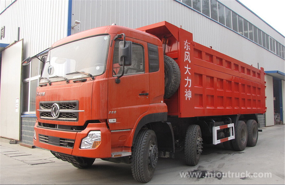 290 حصانا دونغفنغ 8 × 4 شاحنة قلابة المورد الصين بأفضل الأسعار