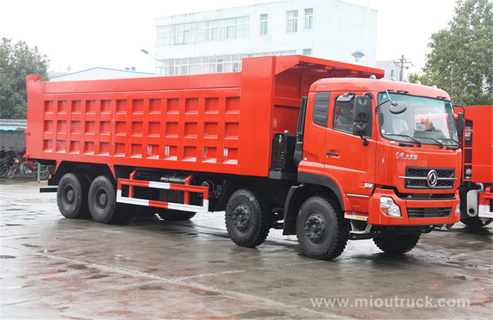 Dongfeng 8 X 4 350 chevaux camion à benne basculante Chine fournisseur bonne qualité