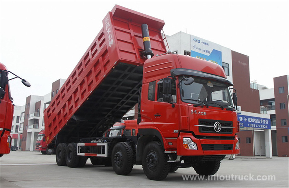 Dongfeng 8 X 4 385 chevaux camion à benne basculante Chine fournisseur de bonne qualité et prix de vente