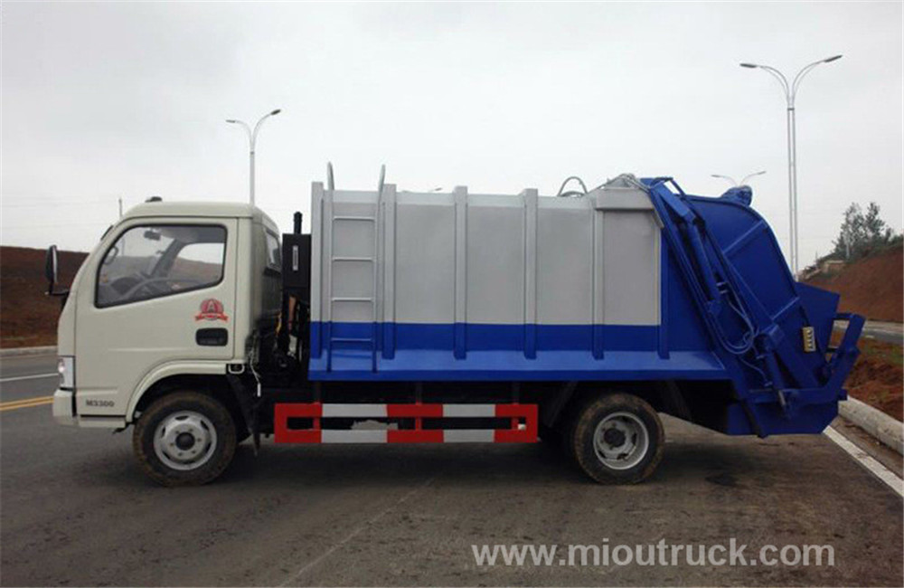 Tipo de compressão Dongfeng caminhão de lixo 132KW China fornecedor à venda