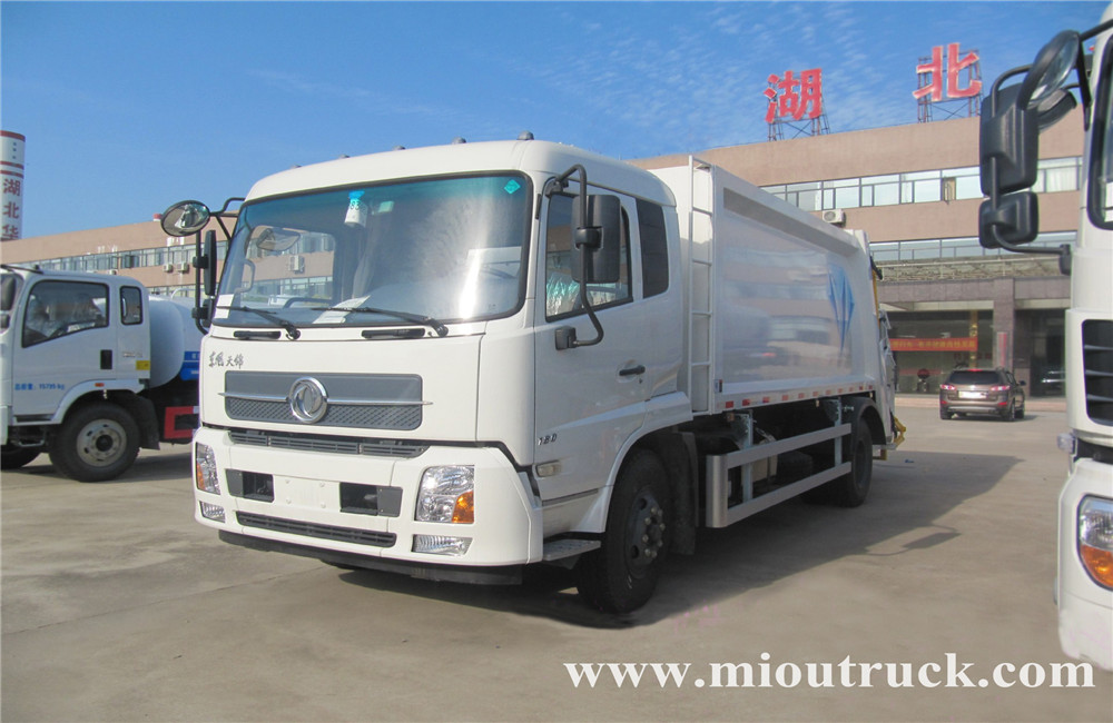 Dongfeng Tianjin 4 ton appréciation poids camion à ordures à vendre