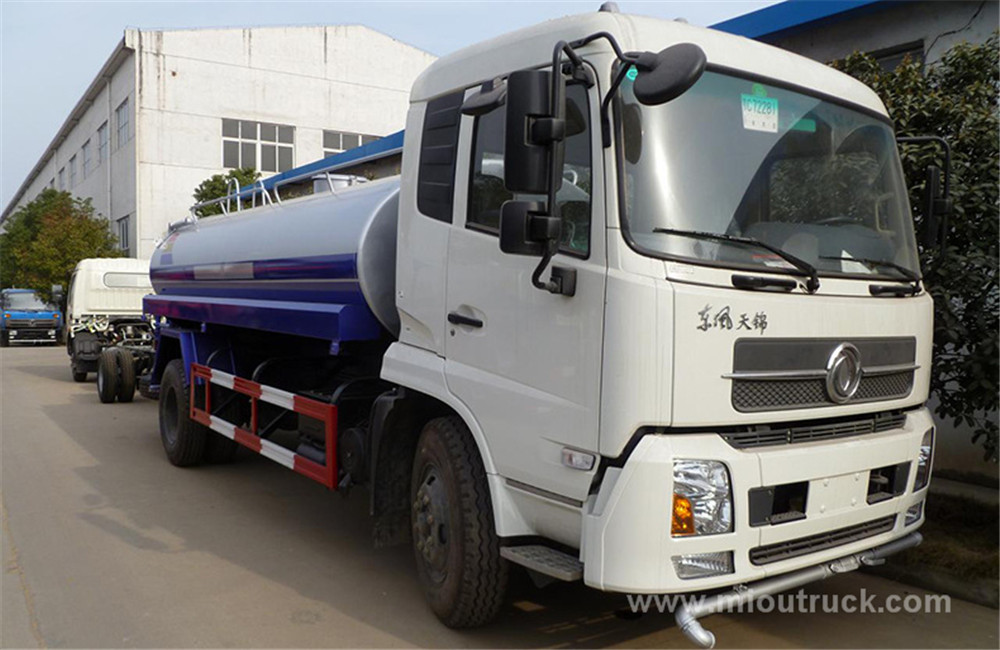 Lori air Dongfeng, 10000L air trak air, air pembekal China guna lori.