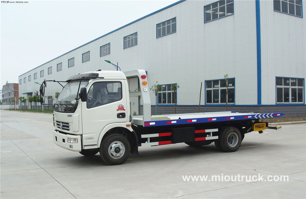 Dongfeng customized  5ton diesel road wrecker truck for hot sale