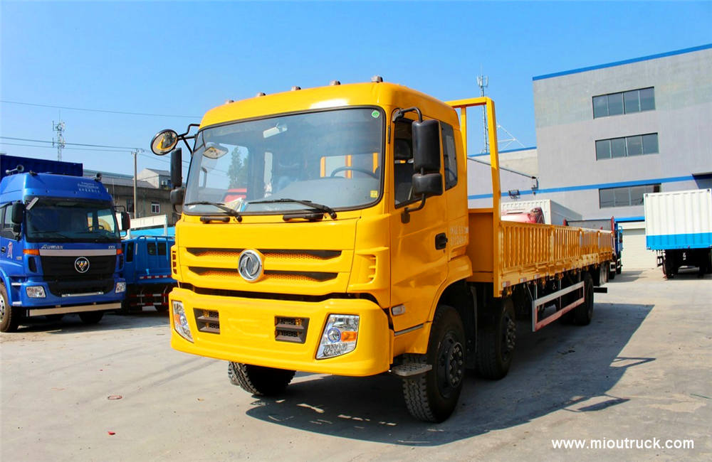 Dongfeng special lorry truck 6x2  210 horsepower 9.6 meters of the Bar-board truck (EQ1253GFJ1)