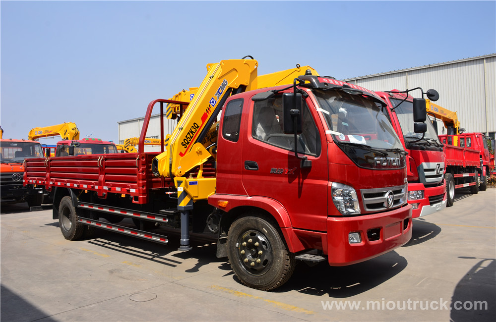China supplier of truck 4 X 2 PHOTONS crane installed with good quality and price for sale