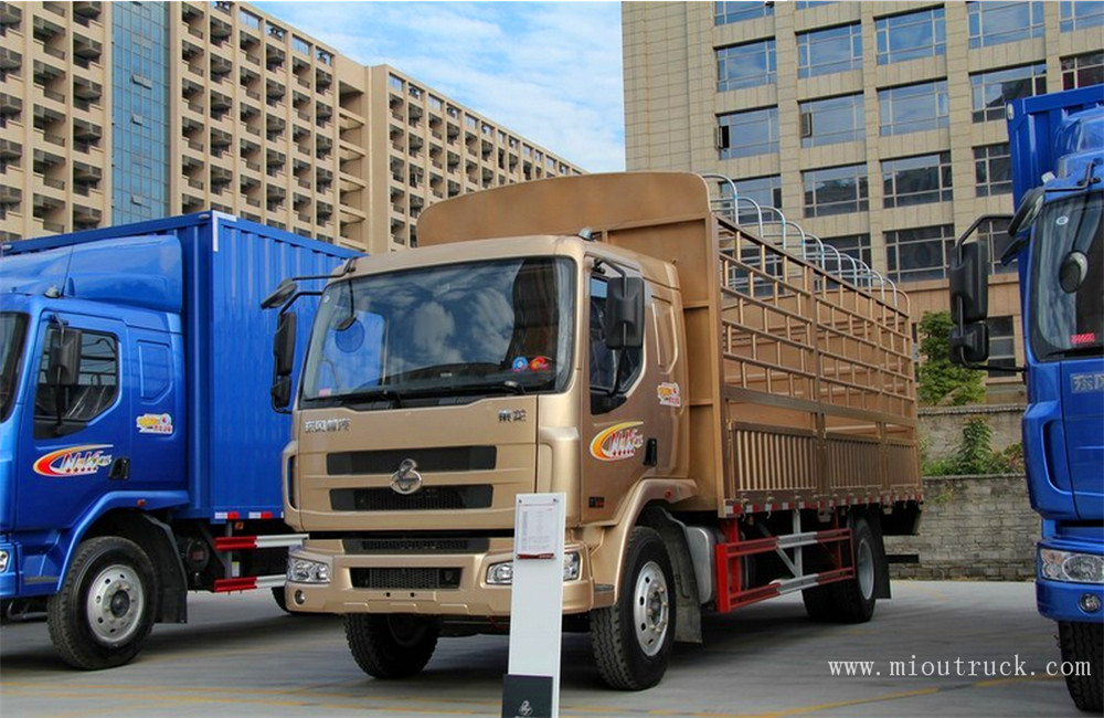 بيع مصنع دونغ فينغ شاحنة ناقلات البضائع 170hp