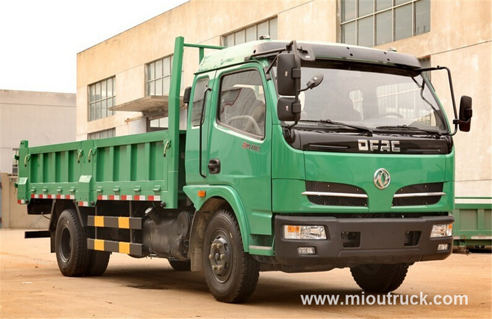 La principal marca Dongfeng 4X2 5T camión volcado pequeño hecho en China con precio de fábrica