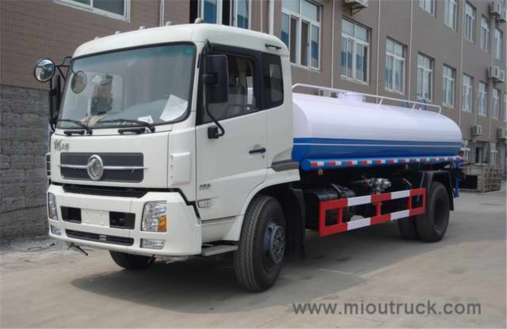 New Dongfeng eksport profesional 10000L keluli tahan karat lori tangki air