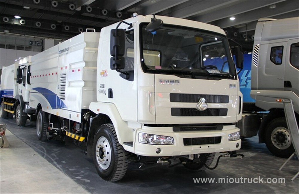 New product china Dongfeng Chenglong 4*2 road sweeping truck