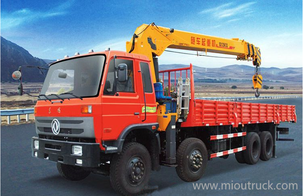 SANY canre 8 * 4 Derrick camion Dongfeng camion grue