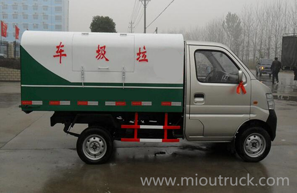 Small Dongfeng detachable container garbage collector