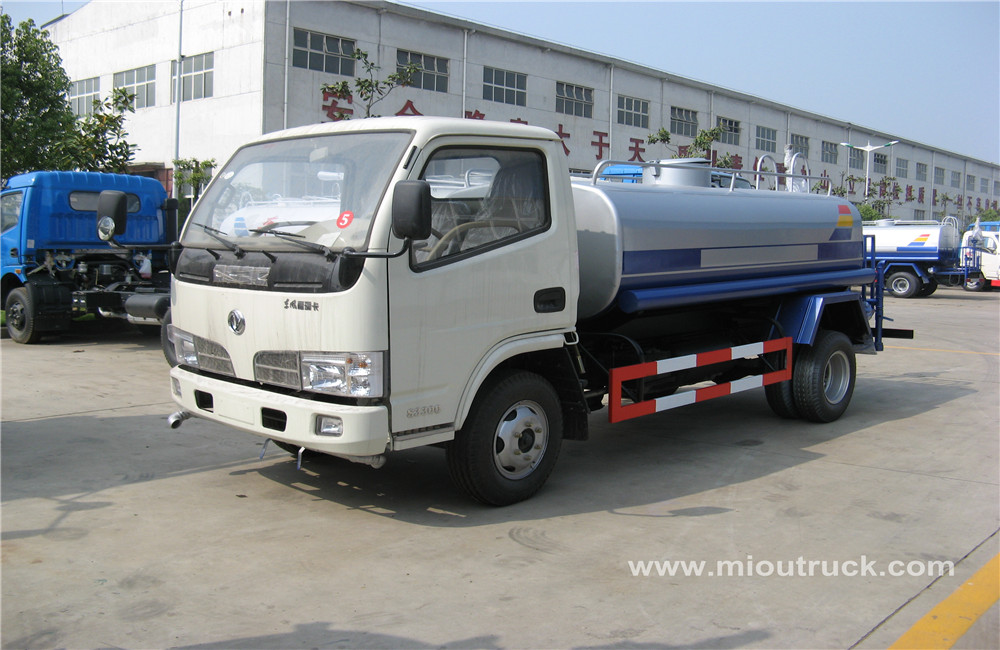 Used  Dongfeng xbw water tank truck 4x2 water truck