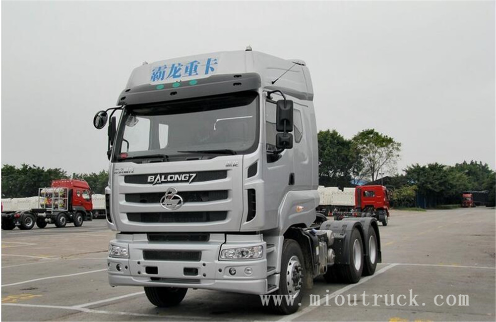 China hot sale 6x4 10-wheel drive EURO 4 emission standard LZ4251QDCA diesel engine 40 ton 380hp trailer truck