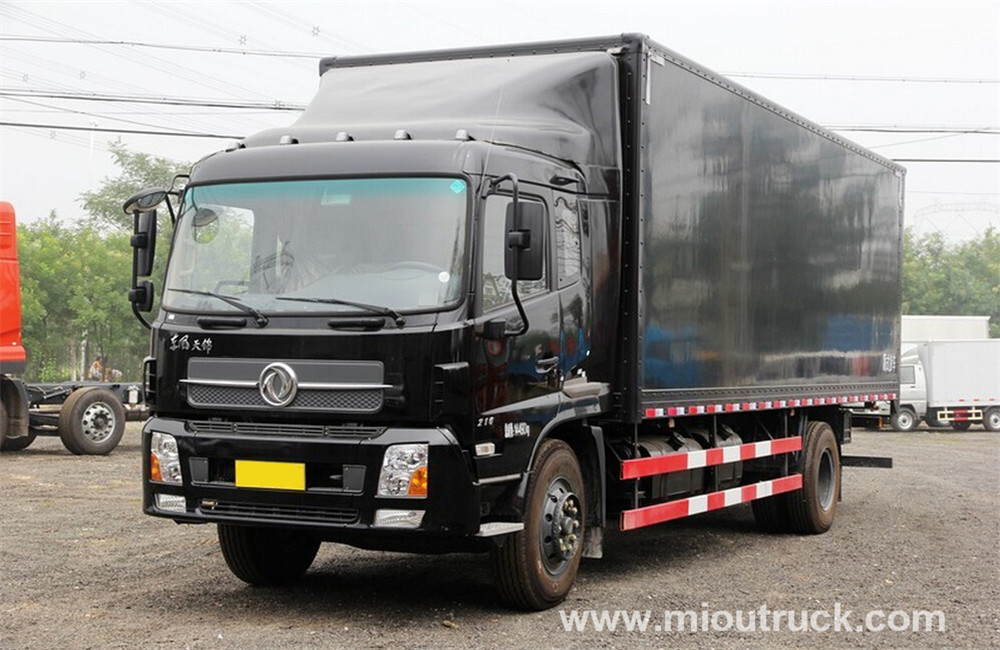 veículo transportador de venda quente chinesa 4x2 210hp euro4 van caixa caminhão