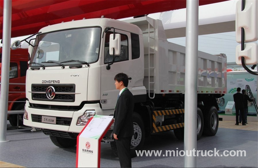 Dongfeng cummmins  diesel engine  6x4 dump truck
