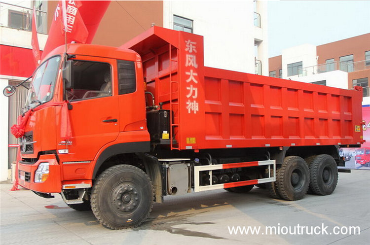 Dongfeng trak hutan harga 350hp dump truk 6 x 4 untuk dijual