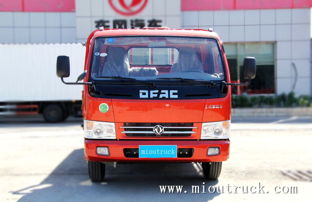 duolika Dongfeng D6 115HP 4.2M barisan tunggal trak pengangkut ringan