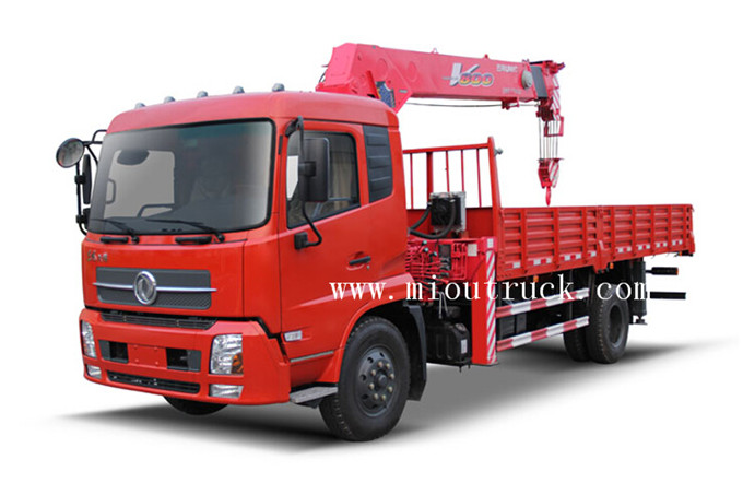 factory sale 4 * 2 Dongfeng UNIC truck na may crane