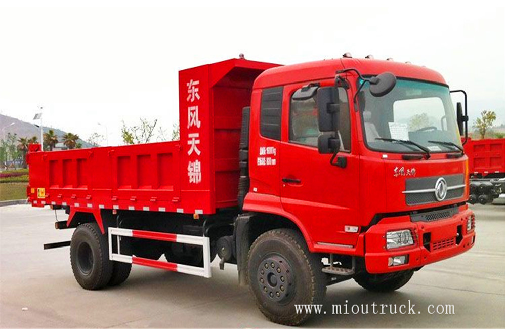 vente chaude super qualité Dongfeng 220hp camion benne
