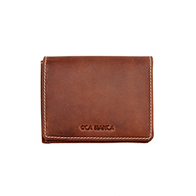Niestandardowy skórzany portfel męski-portfel RFID-skórzany portfel