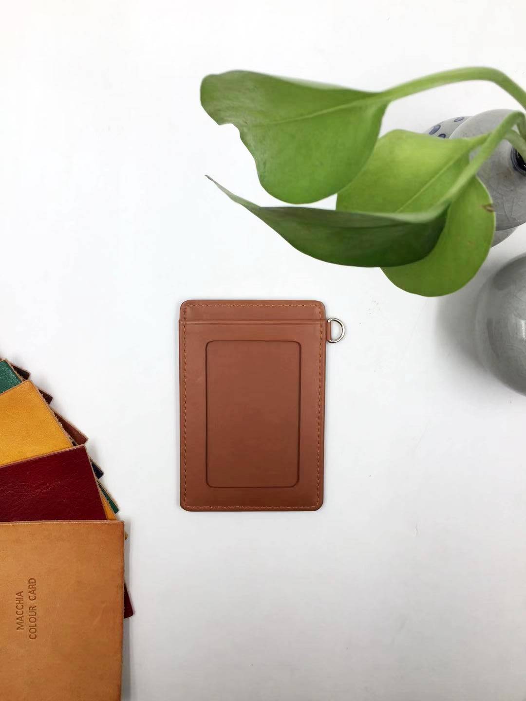 设计师名片夹钱包 - 名片夹 - 修身皮革名片钱包