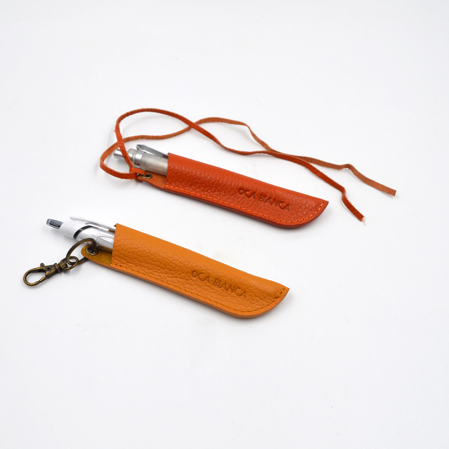 Designer pen case manufacturer-genuine leather pen cover supplier-High quality Leather pen cover