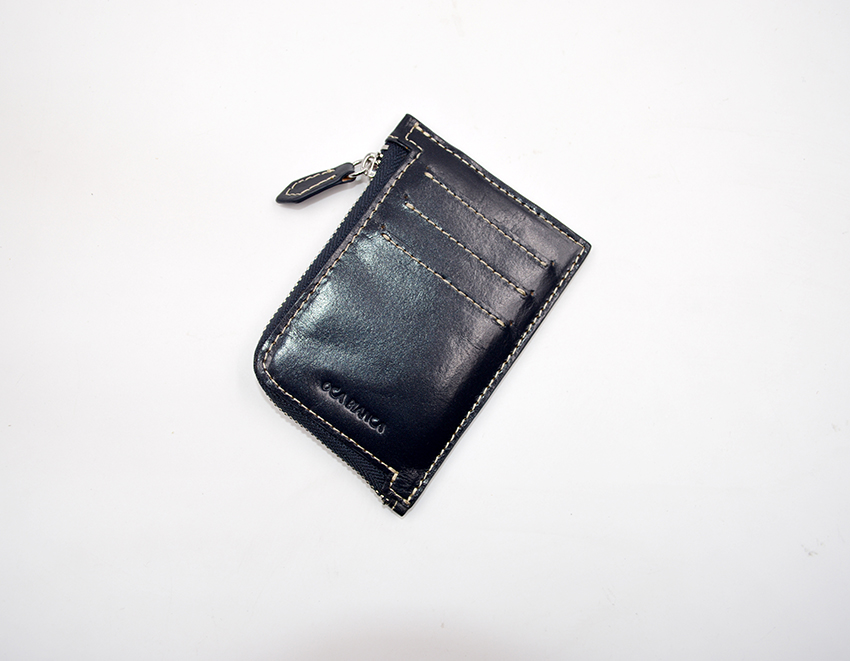 Porte-carte en cuir véritable porte-pièce porte-pièce porte-cartes portefeuille