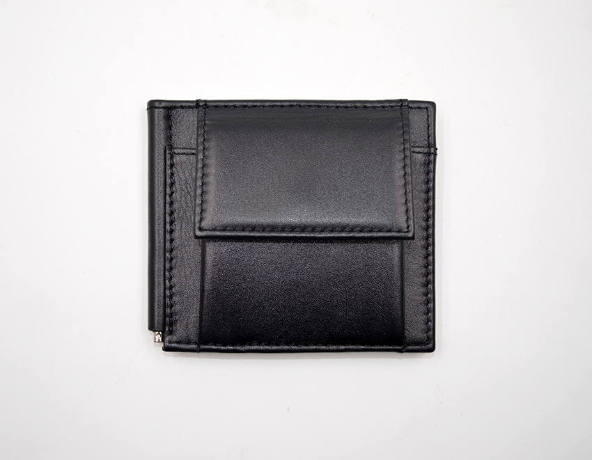 Genuine Leather Woman Wallet-Metal Frame Leather Wallet-Leather Wallet for Woman