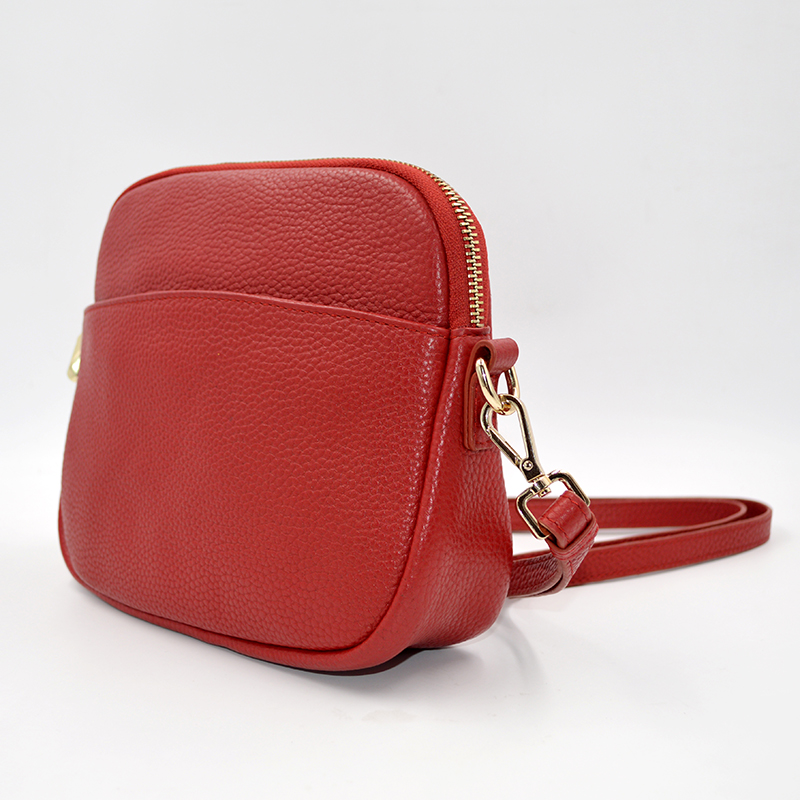 Genuine leather handbag-Small crosbody bag-Leather bag factory