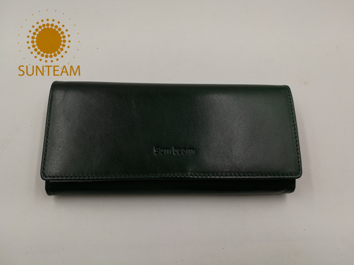 High quality geunine leather wallet，genuine leather woman wallet ，latest styles fashion ladies Wallet