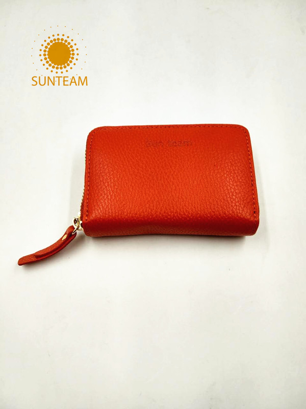 Lady card holder wholesale china,China Soft Genuine Leather wallet,Leather Long Magic Wallet