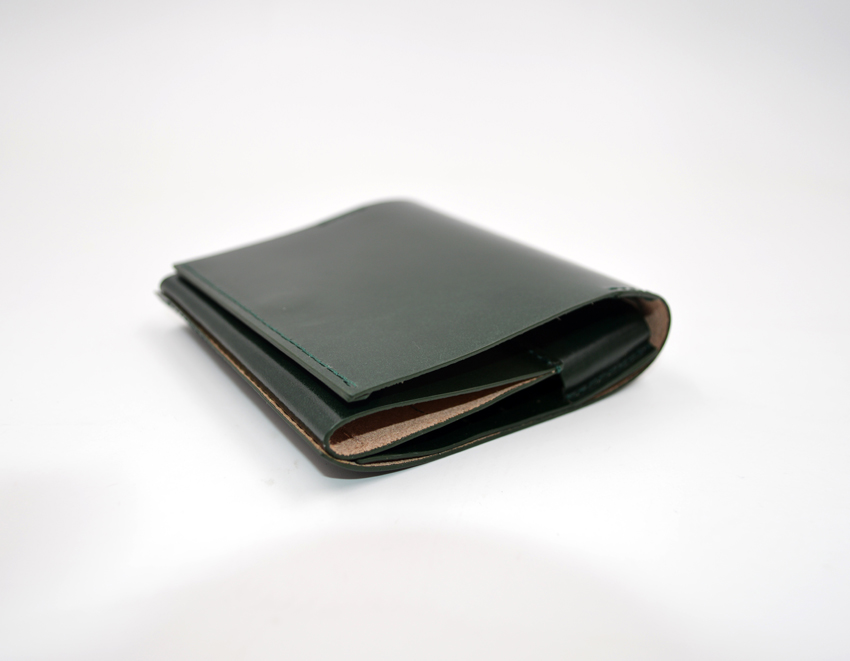 Leather Slim Lady Wallet-Woman Simple Wallet-Full Grain Lady Purase