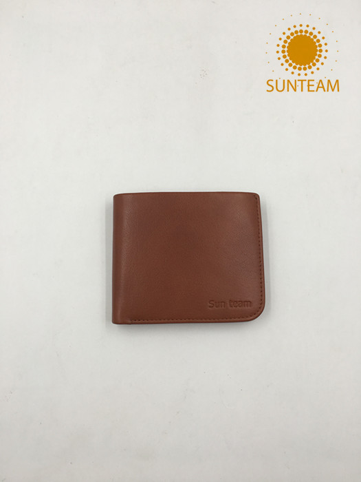 Man RFID-blokkerende Thin Genuine Leather Wallet, Bangladesh Geld Clip Thin Genuine Leather Wallet, Italiaanse RFID-blokkerende Slim Top Grain Leather Wallet