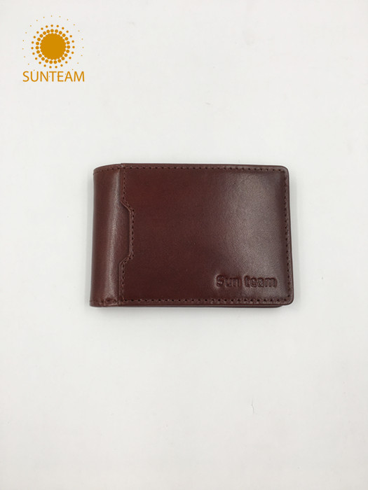 Money Clip leather wallet, women's genuine leather wallet, newest design real leather wallet
