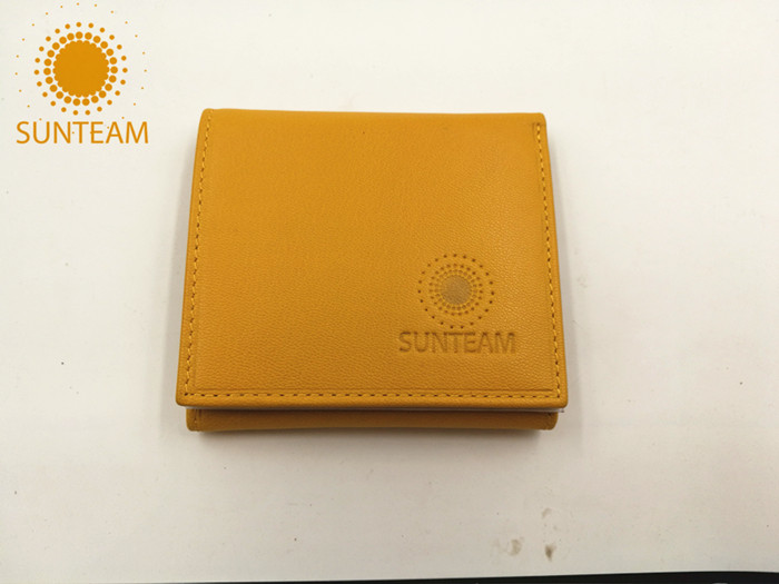 Professional leather coin purse supplier; Amazon colorful genuine leather coin purse manufacturer; China leather goods supplier