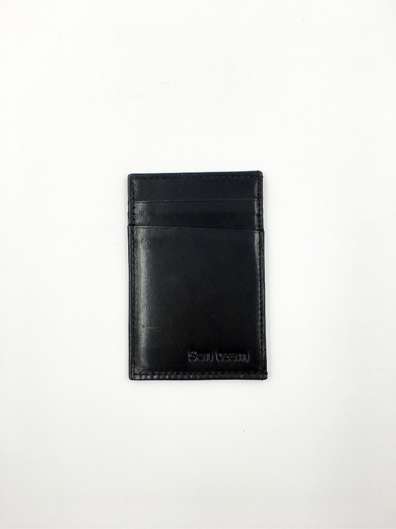 credit card holder in leather for credit cards