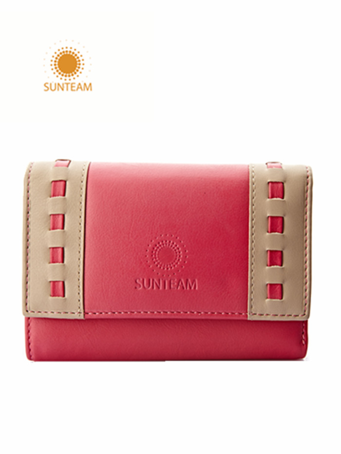 embossed leather wallet factory,top brand china leather wallet,womens durable leather wallet supplier