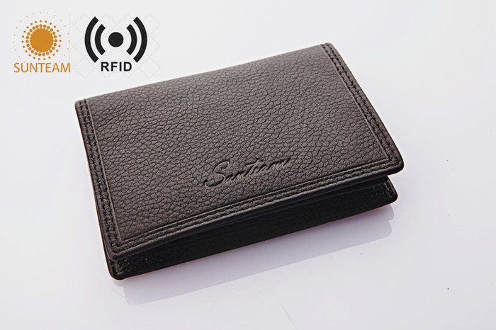 Männer Brieftasche Lieferanten-Kartenhalter Brieftasche-Black Wallet Hersteller