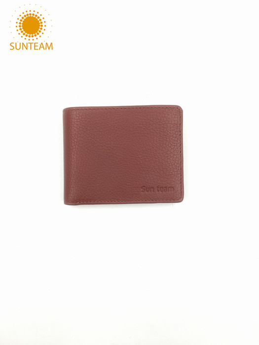 men's slim leather wallet supplier, front pocket leather wallet manufacturers, Money Clip leather wallet supplier