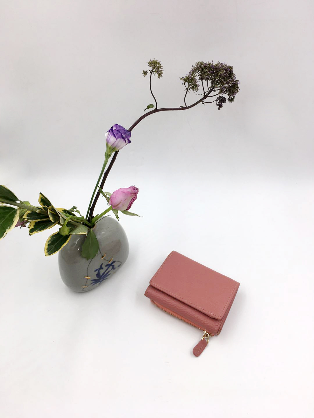rosa kleine Brieftasche-kleine Frau Lieferant-Frau Geldbörse