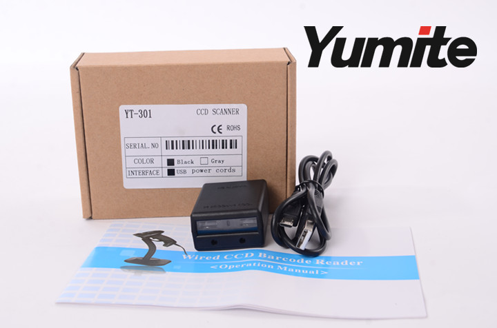 Innovative auto-sense módulo mini-barcode scanner de longo alcance YT-M301