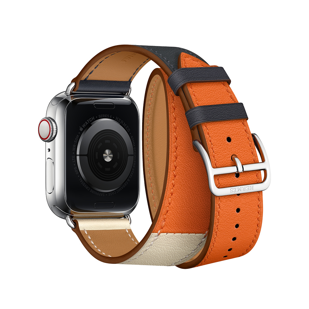 CBAW15 40mm Double Tour Apple Watch Hermès Leather Band